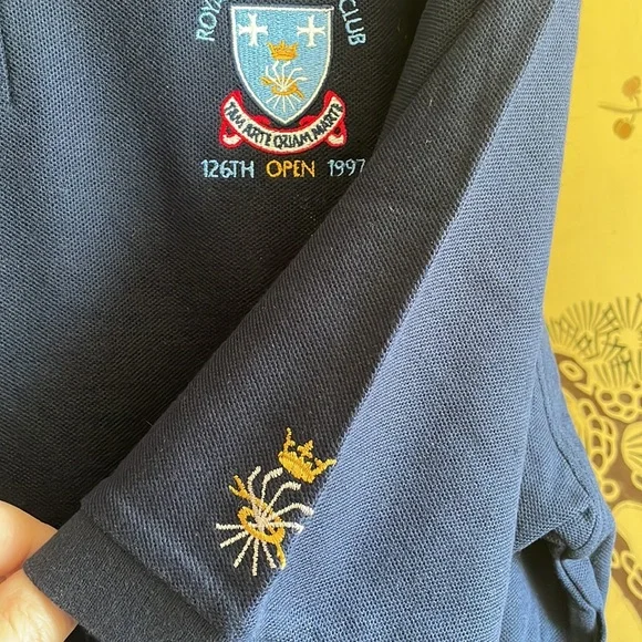 Royal Troon Golf Club XXL Golf Shirt. Izod Club - Picture 4 of 5